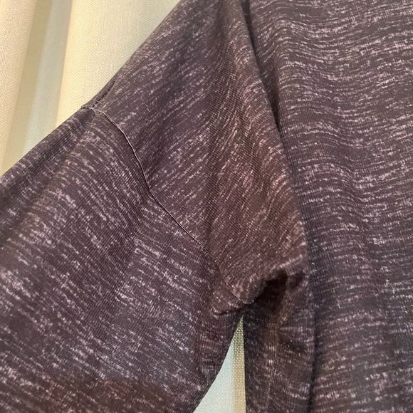 Zulily Women’s Heather Charcoal Gray Top with Leopard Print Pocket Size XXL - Picture 7 of 9